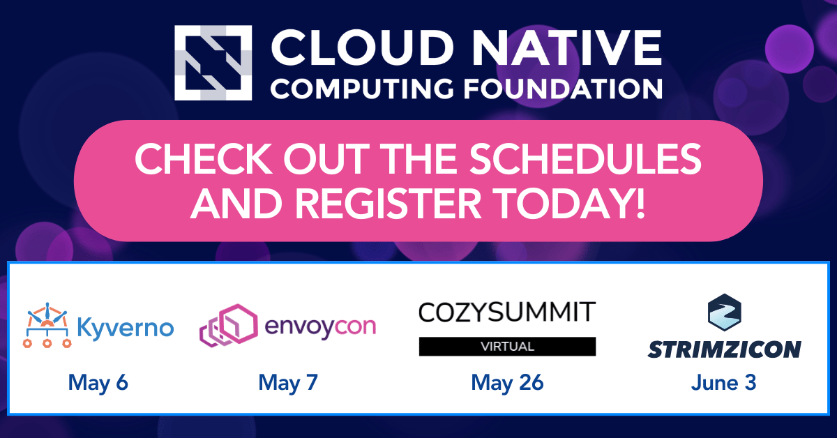 CNCF Virtual Events 2026 All Schedules Live