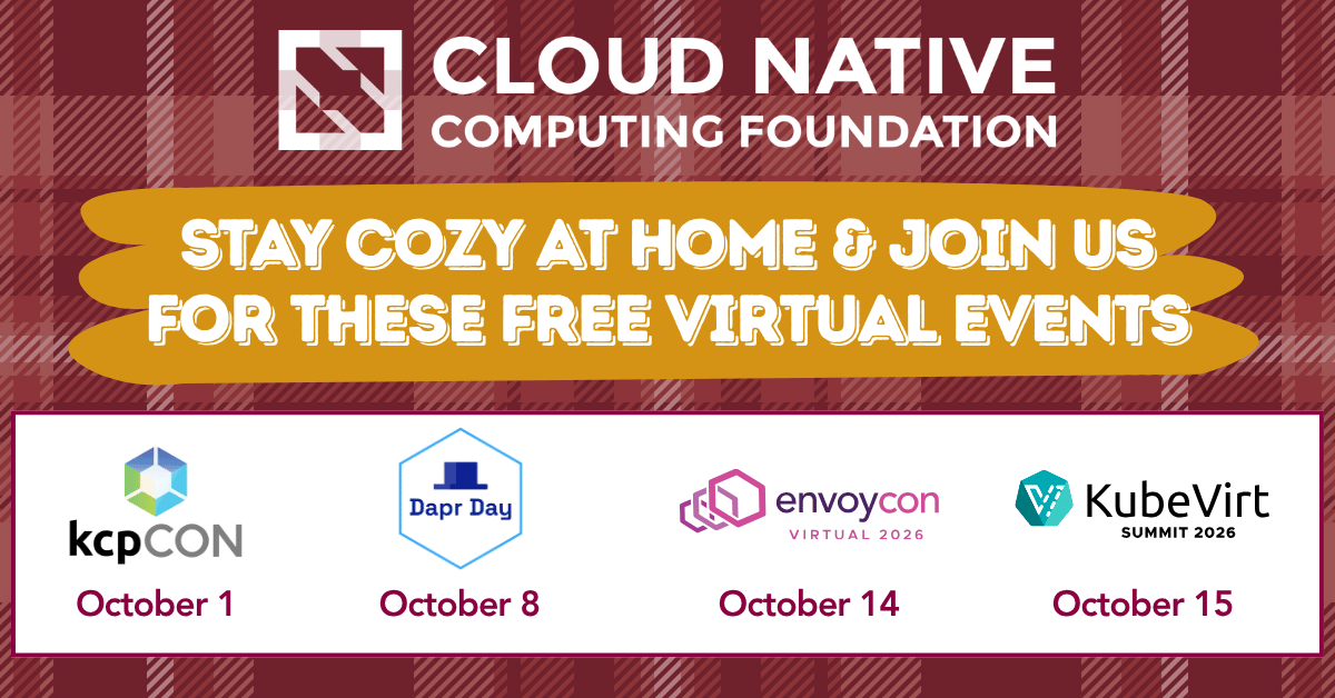 CNCF Virtual Events 2026 Fall free events