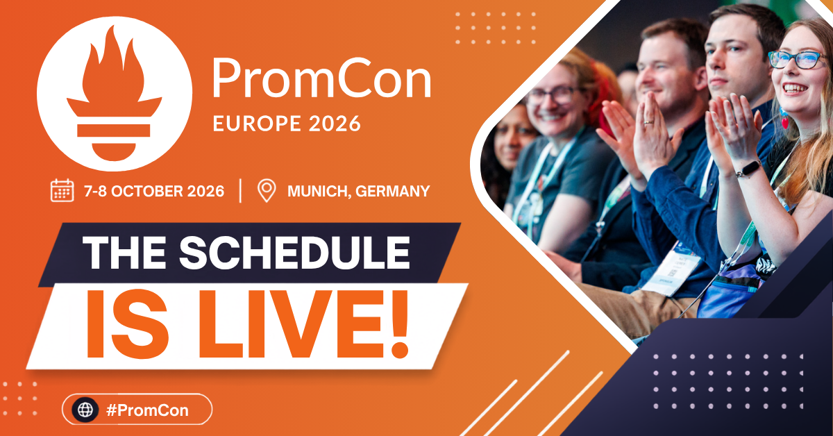 PromCon EU 2026 Schedule Live