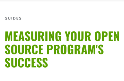 Measuring your open source programs success