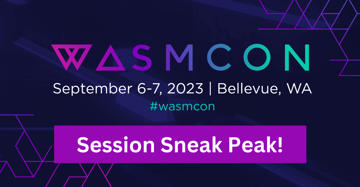 WasmCon Session Sneak Peak