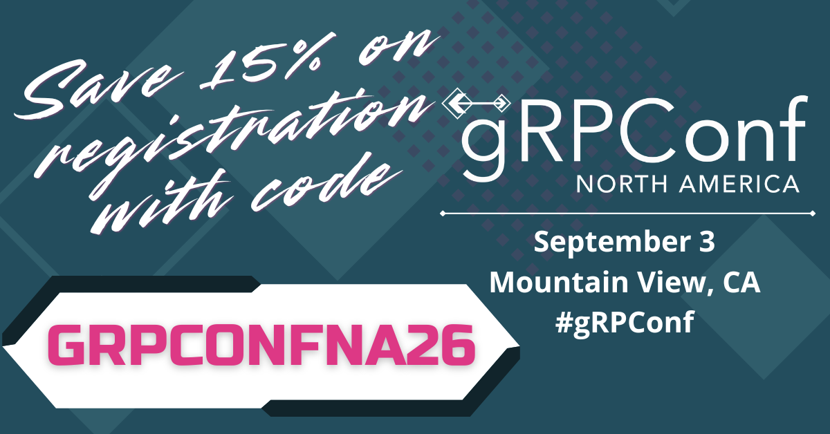 gRPConf NA 2026 - Reg + Save Code v2